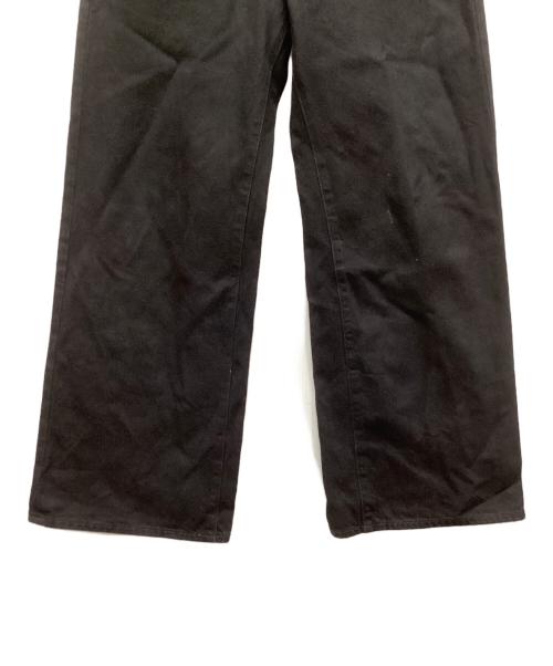 NAKEDGAUGE（ネイキッドゲージ）NAKEDGAUGE (ネイキッドゲージ) One Wash Black Denim Roberts デニムパンツ ブラック サイズ:Lの古着・服飾アイテム