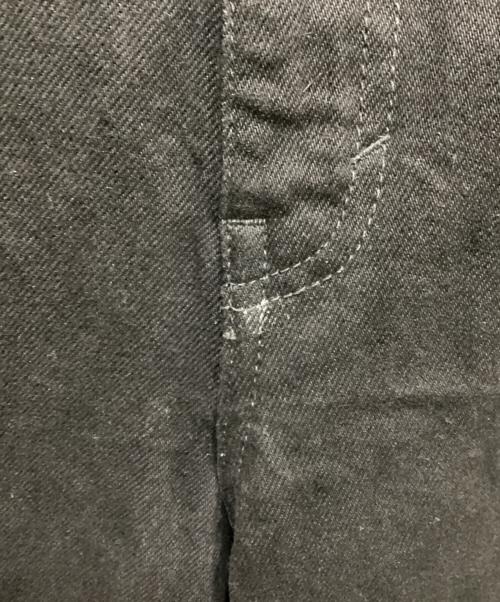 NAKEDGAUGE（ネイキッドゲージ）NAKEDGAUGE (ネイキッドゲージ) One Wash Black Denim Roberts デニムパンツ ブラック サイズ:Lの古着・服飾アイテム
