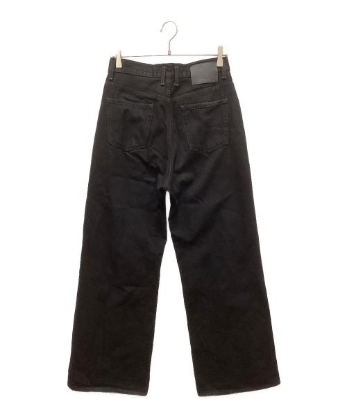 NAKEDGAUGE（ネイキッドゲージ）NAKEDGAUGE (ネイキッドゲージ) One Wash Black Denim Roberts デニムパンツ ブラック サイズ:Lの古着・服飾アイテム