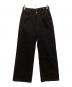 NAKEDGAUGE（ネイキッドゲージ）の古着「One Wash Black Denim Roberts デニムパンツ」｜ブラック