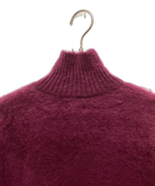 Needles（ニードルズ）Needles (ニードルズ) Zipped Mohair Cardigan パープル サイズ:XSの古着・服飾アイテム