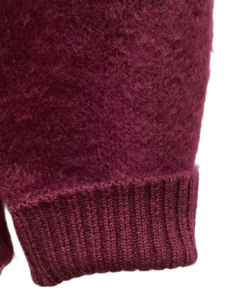 Needles（ニードルズ）Needles (ニードルズ) Zipped Mohair Cardigan パープル サイズ:XSの古着・服飾アイテム