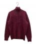 Needles（ニードルズ）の古着「Zipped Mohair Cardigan」｜パープル