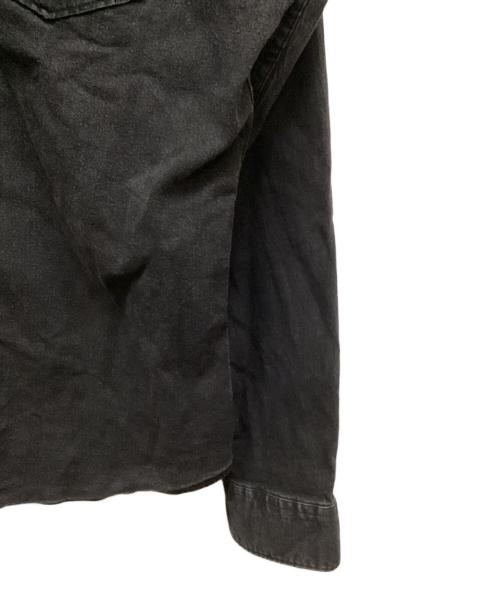 Wrangler（ラングラー）Wrangler (ラングラー) デニムウエスタンシャツ ブラック サイズ:Lの古着・服飾アイテム