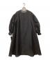 DOMELLE (ドメル) ORGANDIE DRESS / シアーワンピース ブラック サイズ:3 未使用品：15000円