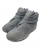 NIKEナイキ）の古着「AIR JORDAN 8 RETRO スニーカー」｜グレー