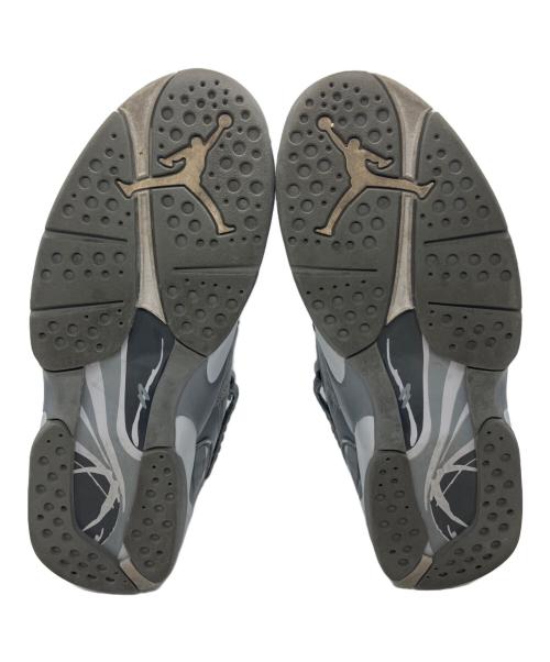 NIKE（ナイキ）NIKE (ナイキ) AIR JORDAN 8 RETRO スニーカー グレー サイズ:27.5㎝の古着・服飾アイテム