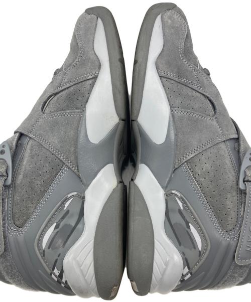 NIKE（ナイキ）NIKE (ナイキ) AIR JORDAN 8 RETRO スニーカー グレー サイズ:27.5㎝の古着・服飾アイテム