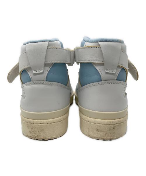 adidas（アディダス）adidas (アディダス) Forum OG 84 ハイカットスニーカー ベージュ×ブルー サイズ:27.5㎝の古着・服飾アイテム