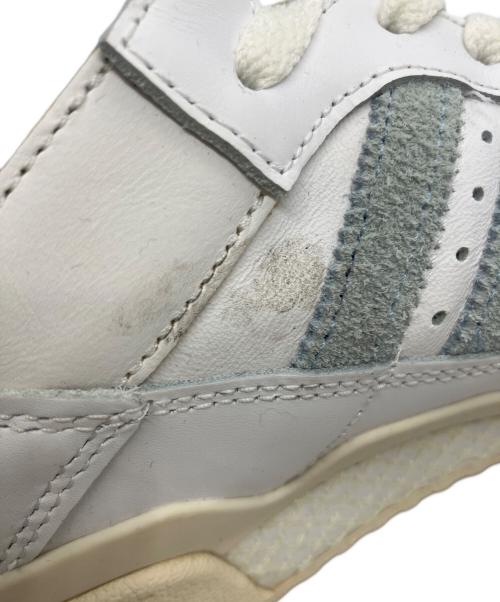 adidas（アディダス）adidas (アディダス) Forum OG 84 ハイカットスニーカー ベージュ×ブルー サイズ:27.5㎝の古着・服飾アイテム