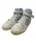 adidas（アディダス）の古着「Forum OG 84 ハイカットスニーカー」｜ベージュ×ブルー