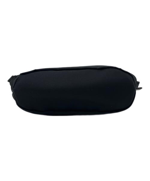 ANYA HINDMARCH（アニヤ・ハインドマーチ）ANYA HINDMARCH (アニヤ・ハインドマーチ) Prausting pouch eyes / 巾着ポーチ ブラックの古着・服飾アイテム