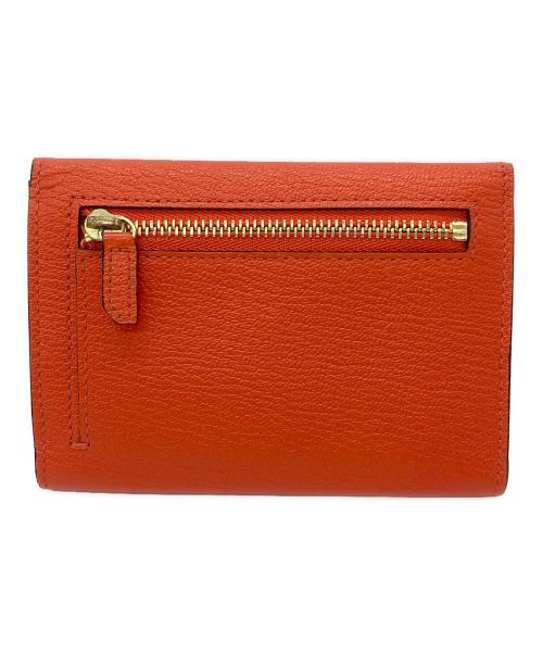 Larcobaleno（ラルコバレーノ）Larcobaleno (ラルコバレーノ) カードケース ベージュ×オレンジの古着・服飾アイテム