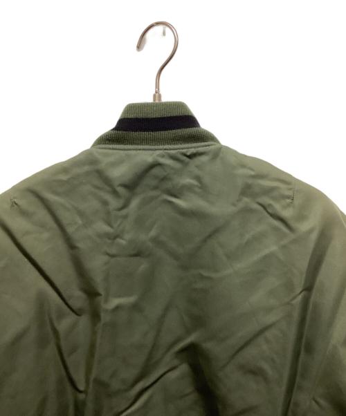 Schott（ショット）Schott (ショット) stussy (ステューシー) フライトジャケット カーキ サイズ:Lの古着・服飾アイテム