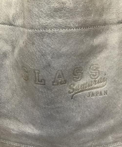 REN（レン）REN (レン) レザートートバッグ ネイビーの古着・服飾アイテム