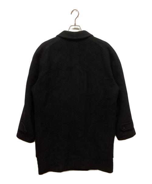 Christian Dior MONSIEUR（クリスチャンディオールムッシュ）Christian Dior MONSIEUR (クリスチャンディオールムッシュ) アンゴラブレンドダブルコート ブラック サイズ:Mの古着・服飾アイテム