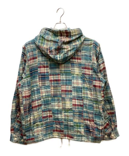 VAN（ヴァン）VAN (ヴァン) パッチワーク マリンパーカー ブルー サイズ:LLの古着・服飾アイテム