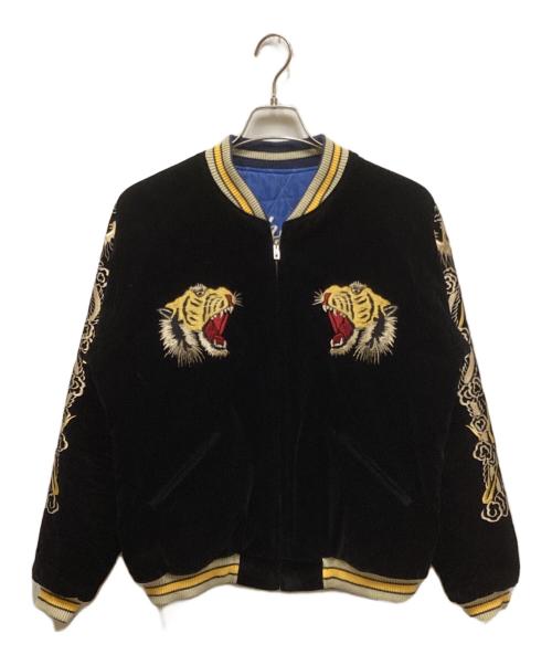 TAILOR 東洋（テーラー東洋）TAILOR 東洋 (テーラー東洋) SOUVENIR JACKET / リバーシブルスカジャン ブラック サイズ:Lの古着・服飾アイテム