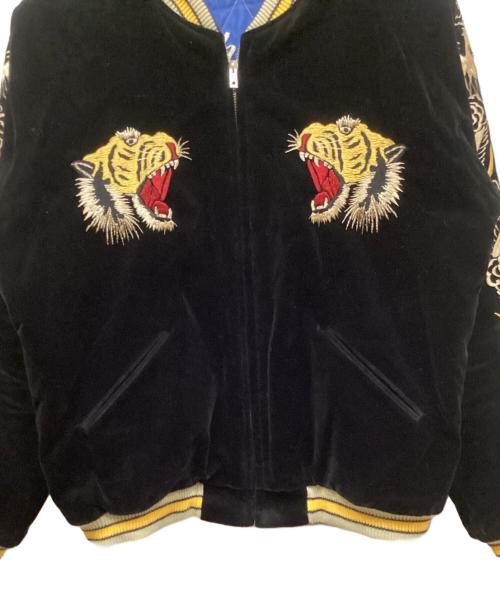 TAILOR 東洋（テーラー東洋）TAILOR 東洋 (テーラー東洋) SOUVENIR JACKET / リバーシブルスカジャン ブラック サイズ:Lの古着・服飾アイテム