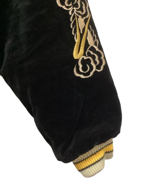 TAILOR 東洋（テーラー東洋）TAILOR 東洋 (テーラー東洋) SOUVENIR JACKET / リバーシブルスカジャン ブラック サイズ:Lの古着・服飾アイテム