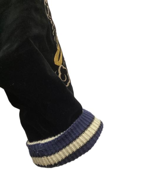 TAILOR 東洋（テーラー東洋）TAILOR 東洋 (テーラー東洋) SOUVENIR JACKET / リバーシブルスカジャン ブラック サイズ:Lの古着・服飾アイテム