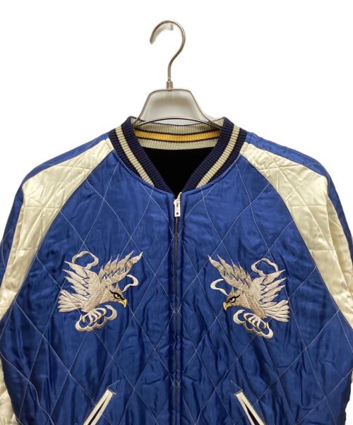 TAILOR 東洋（テーラー東洋）TAILOR 東洋 (テーラー東洋) SOUVENIR JACKET / リバーシブルスカジャン ブラック サイズ:Lの古着・服飾アイテム