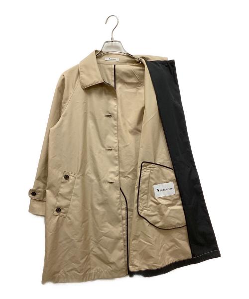 Aquascutum（アクアスキュータム）Aquascutum (アクアスキュータム) ステンカラーコート ベージュ サイズ:TLの古着・服飾アイテム