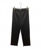 PLEATS PLEASEプリーツプリーズ）の古着「プリーツパンツ」｜ブラック