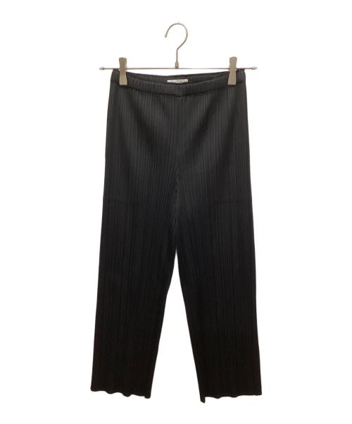PLEATS PLEASE（プリーツプリーズ）PLEATS PLEASE (プリーツプリーズ) プリーツパンツ ブラック サイズ:3の古着・服飾アイテム