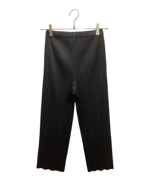 PLEATS PLEASE（プリーツプリーズ）PLEATS PLEASE (プリーツプリーズ) プリーツパンツ ブラック サイズ:3の古着・服飾アイテム
