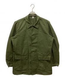 USED（ユーズド）の古着「Swedish Army M59 Fild Coat/スウェーデン軍フィールドコート」｜オリーブ