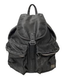 PORTER（ポーター）の古着「TANKER RUCKSACK / タンカー リュックサック」｜ブラック