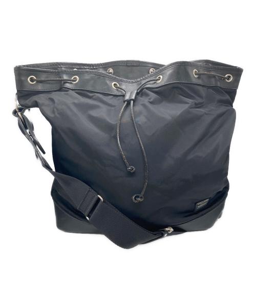 PORTER（ポーター）PORTER (ポーター) DRAWSTRING BAG(L) ブラックの古着・服飾アイテム
