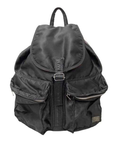 PORTER（ポーター）PORTER (ポーター) TANKER RUCKSACK / タンカー リュックサック ブラックの古着・服飾アイテム