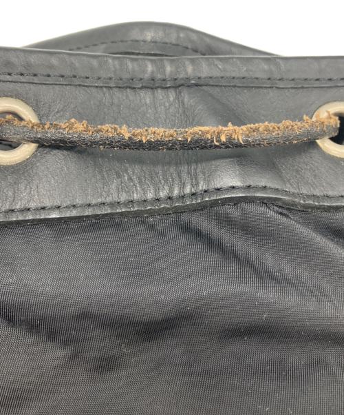 PORTER（ポーター）PORTER (ポーター) DRAWSTRING BAG(L) ブラックの古着・服飾アイテム