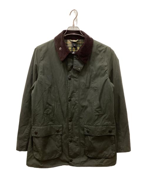 Barbour（バブアー）Barbour (バブアー) BEAMS F (ビームスエフ) 別注SL BEAUCHAMP/ビューチャンプ オリーブ サイズ:42の古着・服飾アイテム