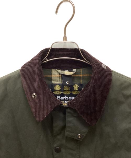 Barbour（バブアー）Barbour (バブアー) BEAMS F (ビームスエフ) 別注SL BEAUCHAMP/ビューチャンプ オリーブ サイズ:42の古着・服飾アイテム