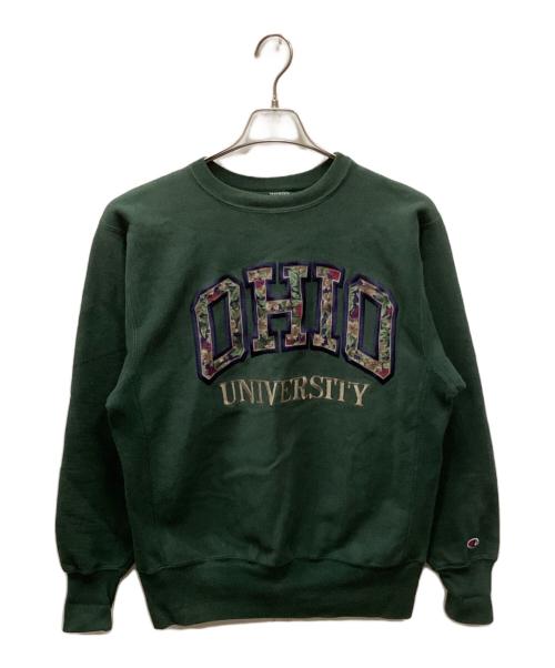 Champion REVERSE WEAVE（チャンピオン リバース ウィーブ）Champion REVERSE WEAVE (チャンピオン リバース ウィーブ) リバースウィーブスウェット グリーン サイズ:Lの古着・服飾アイテム