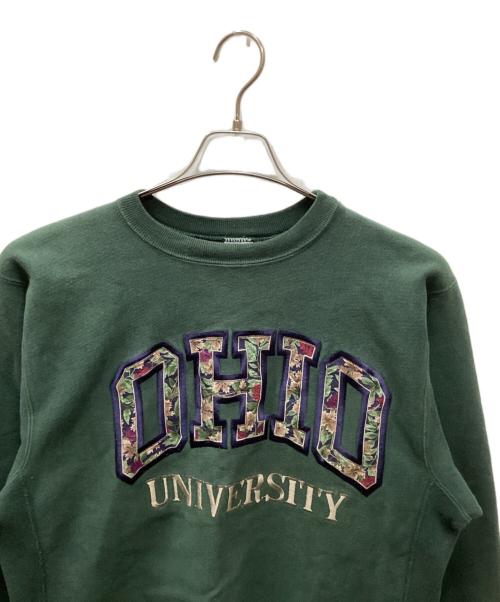 Champion REVERSE WEAVE（チャンピオン リバース ウィーブ）Champion REVERSE WEAVE (チャンピオン リバース ウィーブ) リバースウィーブスウェット グリーン サイズ:Lの古着・服飾アイテム