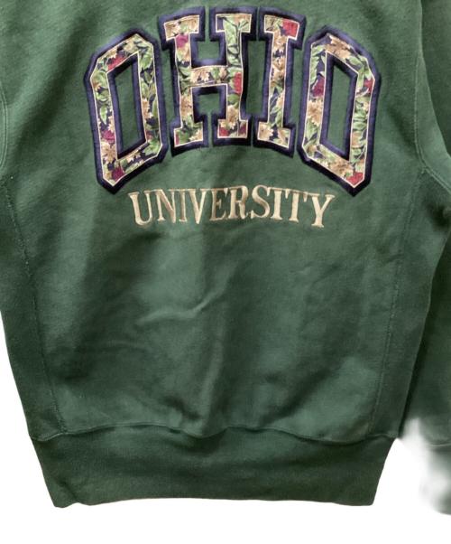 Champion REVERSE WEAVE（チャンピオン リバース ウィーブ）Champion REVERSE WEAVE (チャンピオン リバース ウィーブ) リバースウィーブスウェット グリーン サイズ:Lの古着・服飾アイテム