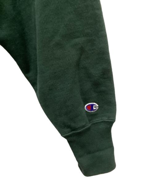 Champion REVERSE WEAVE（チャンピオン リバース ウィーブ）Champion REVERSE WEAVE (チャンピオン リバース ウィーブ) リバースウィーブスウェット グリーン サイズ:Lの古着・服飾アイテム