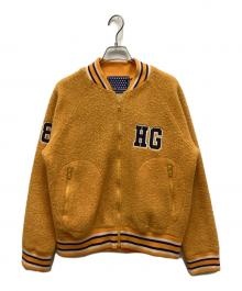 Hysteric Glamour（ヒステリックグラマー）の古着「ワッペンボアブルゾン」｜オレンジ