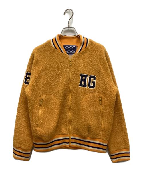 Hysteric Glamour（ヒステリックグラマー）Hysteric Glamour (ヒステリックグラマー) ワッペンボアブルゾン オレンジ サイズ:FREEの古着・服飾アイテム