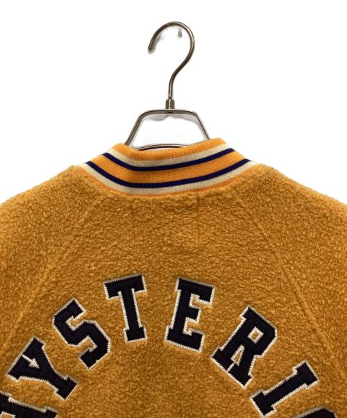 Hysteric Glamour（ヒステリックグラマー）Hysteric Glamour (ヒステリックグラマー) ワッペンボアブルゾン オレンジ サイズ:FREEの古着・服飾アイテム