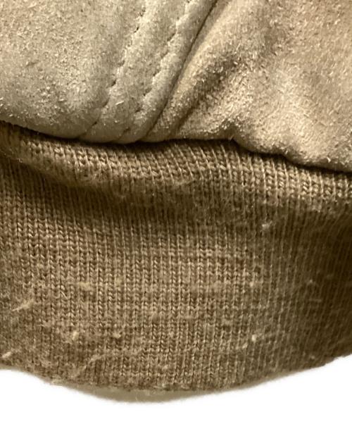 Schott（ショット）Schott (ショット) 80'sスウェードフーディージャケット ブラウン サイズ:40の古着・服飾アイテム