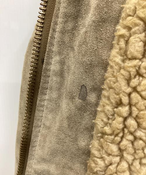 Schott（ショット）Schott (ショット) 80'sスウェードフーディージャケット ブラウン サイズ:40の古着・服飾アイテム