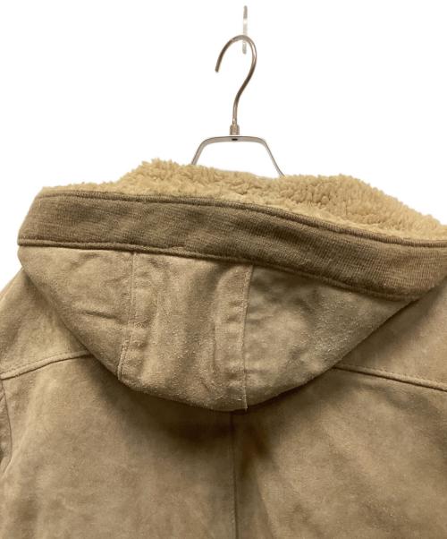 Schott（ショット）Schott (ショット) 80'sスウェードフーディージャケット ブラウン サイズ:40の古着・服飾アイテム