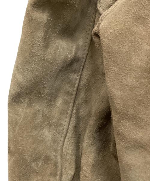 Schott（ショット）Schott (ショット) 80'sスウェードフーディージャケット ブラウン サイズ:40の古着・服飾アイテム