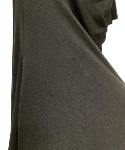VAQUERA（ヴァケラ）vaquera (ヴァケラ) アシンメトリーリボンワンショルダーワンピース ブラック サイズ:Mの古着・服飾アイテム