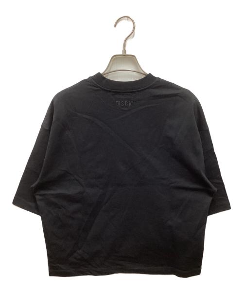 MSGM（エムエスジーエム）MSGM (エムエスジーエム) ダルメシアンプリントT ブラック サイズ:Sの古着・服飾アイテム